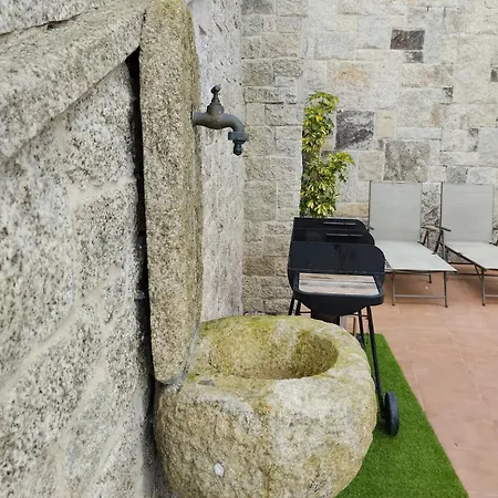 Casa Angelita Terraza Con Horreo Y Barbacoa * Poio